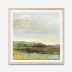 Summer Marsh (Square) Art Print
