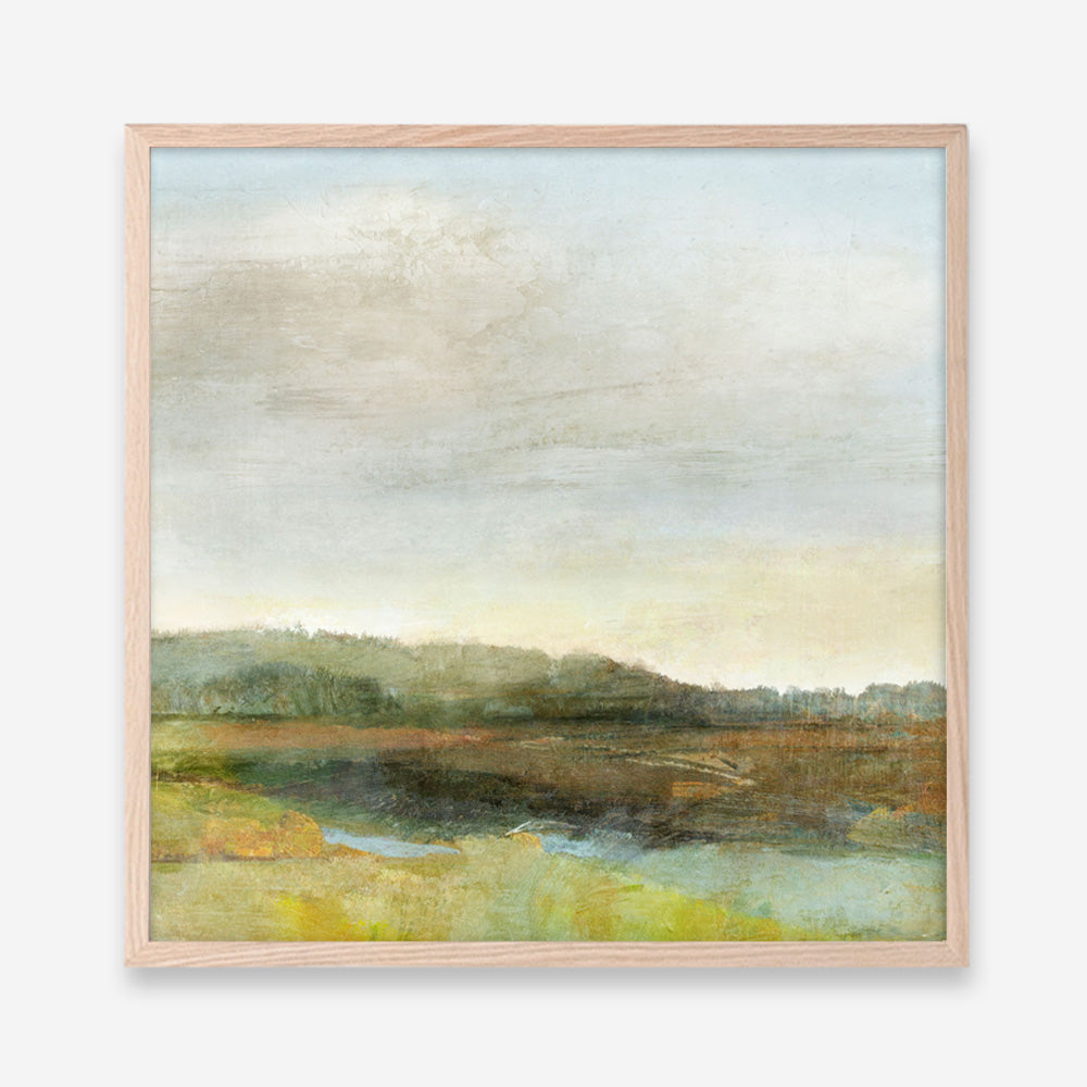 Summer Marsh (Square) Art Print
