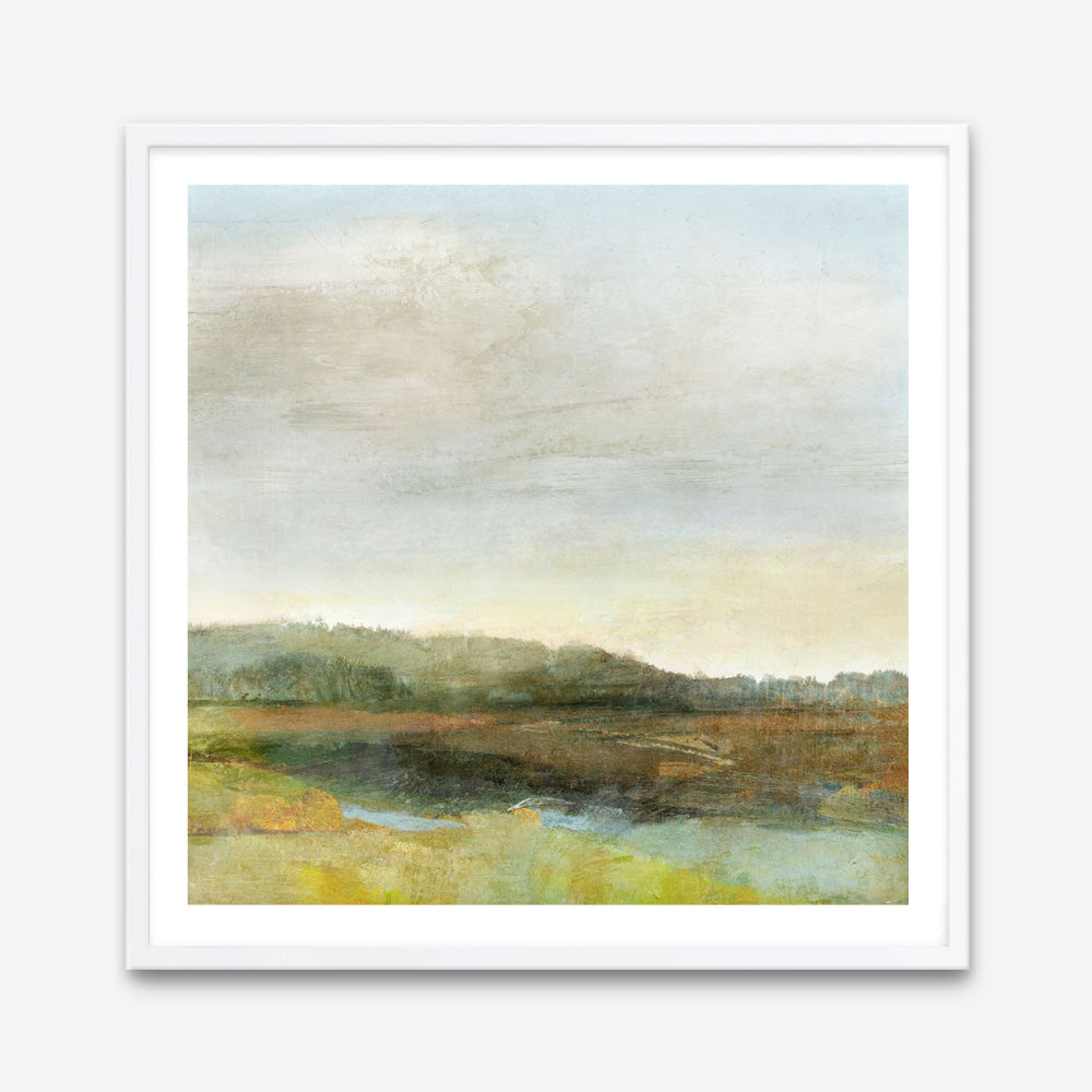 Summer Marsh (Square) Art Print