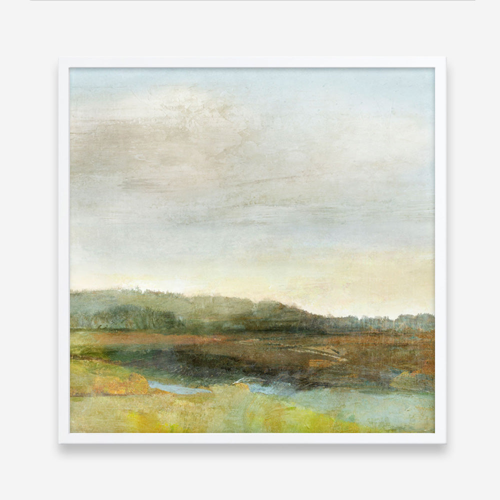 Summer Marsh (Square) Art Print