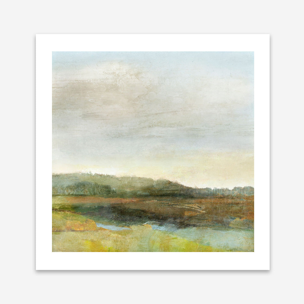 Summer Marsh (Square) Art Print