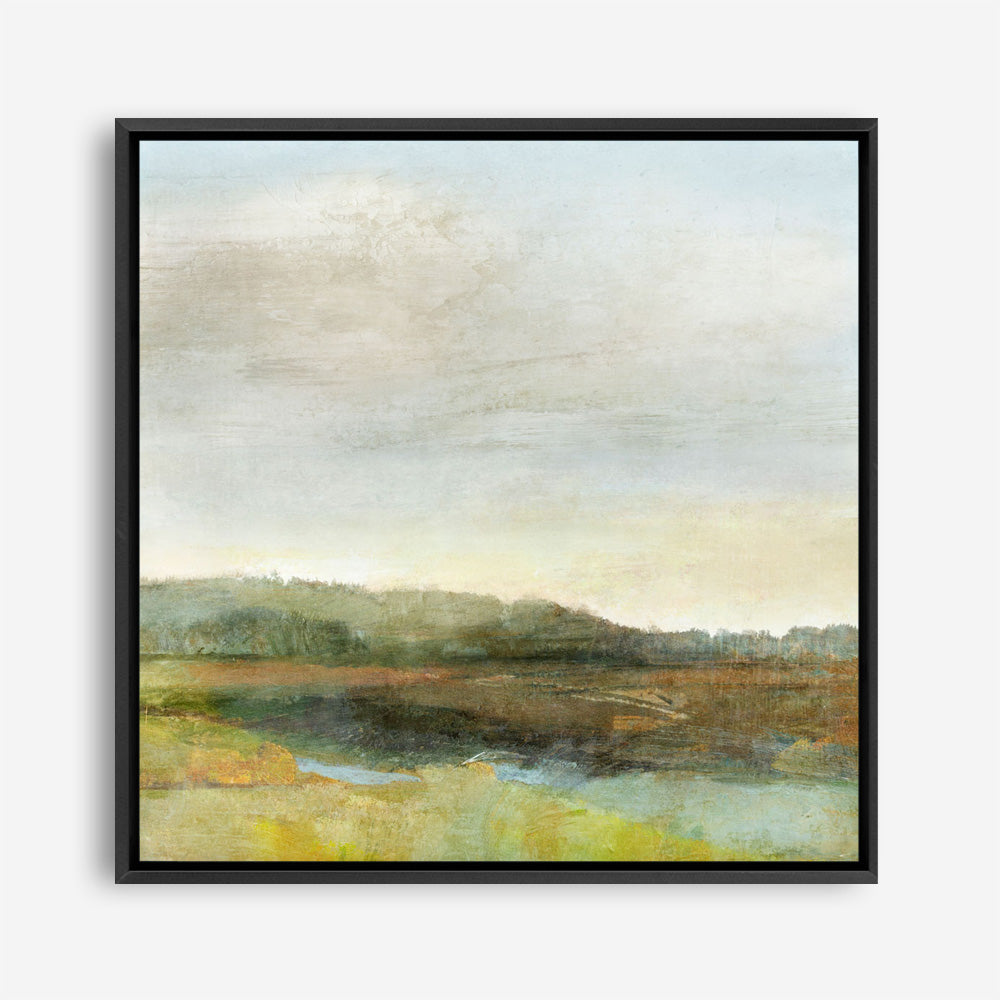 Summer Marsh (Square) Canvas Print