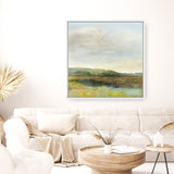 Summer Marsh (Square) Canvas Print