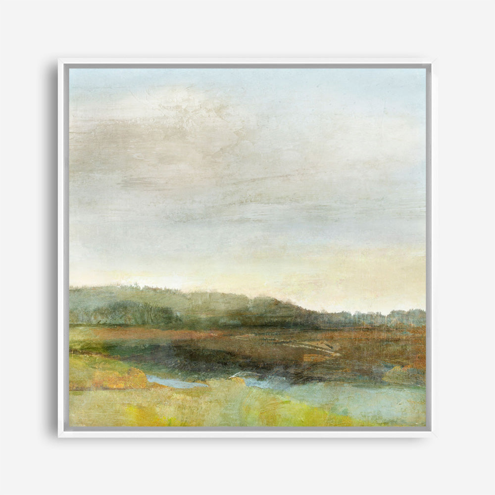 Summer Marsh (Square) Canvas Print