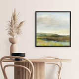 Summer Marsh (Square) Art Print