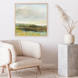 Summer Marsh (Square) Art Print