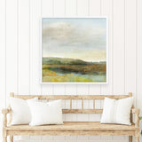 Summer Marsh (Square) Art Print