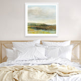 Summer Marsh (Square) Art Print