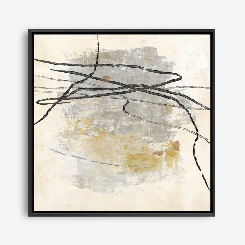 Tangle 1 (Square) Canvas Print