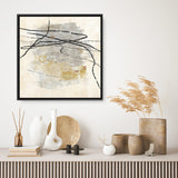 Tangle 1 (Square) Canvas Print