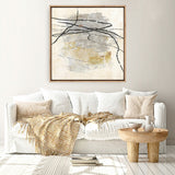 Tangle 1 (Square) Canvas Print