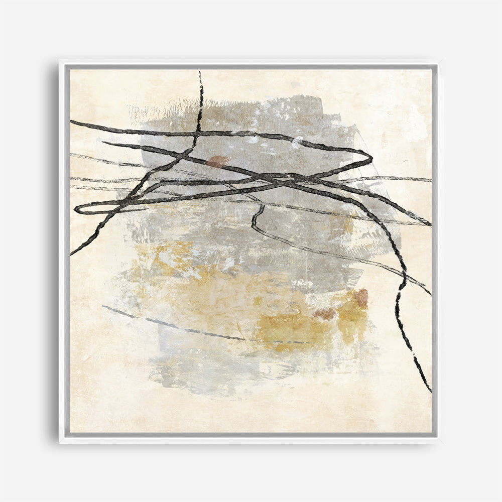 Tangle 1 (Square) Canvas Print