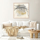 Tangle 1 (Square) Art Print