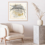 Tangle 1 (Square) Art Print