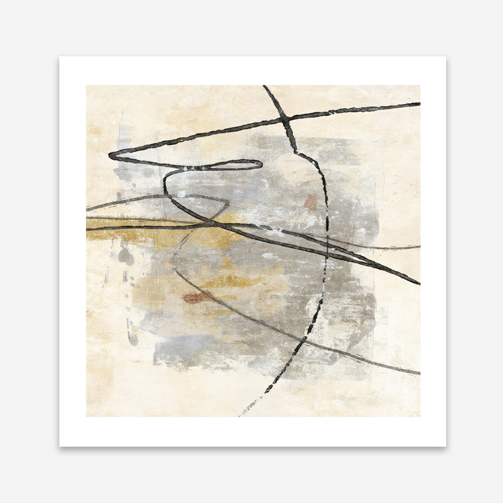 Tangle 2 (Square) Art Print