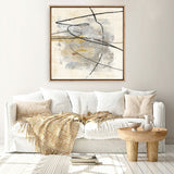 Tangle 2 (Square) Canvas Print