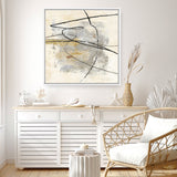 Tangle 2 (Square) Canvas Print