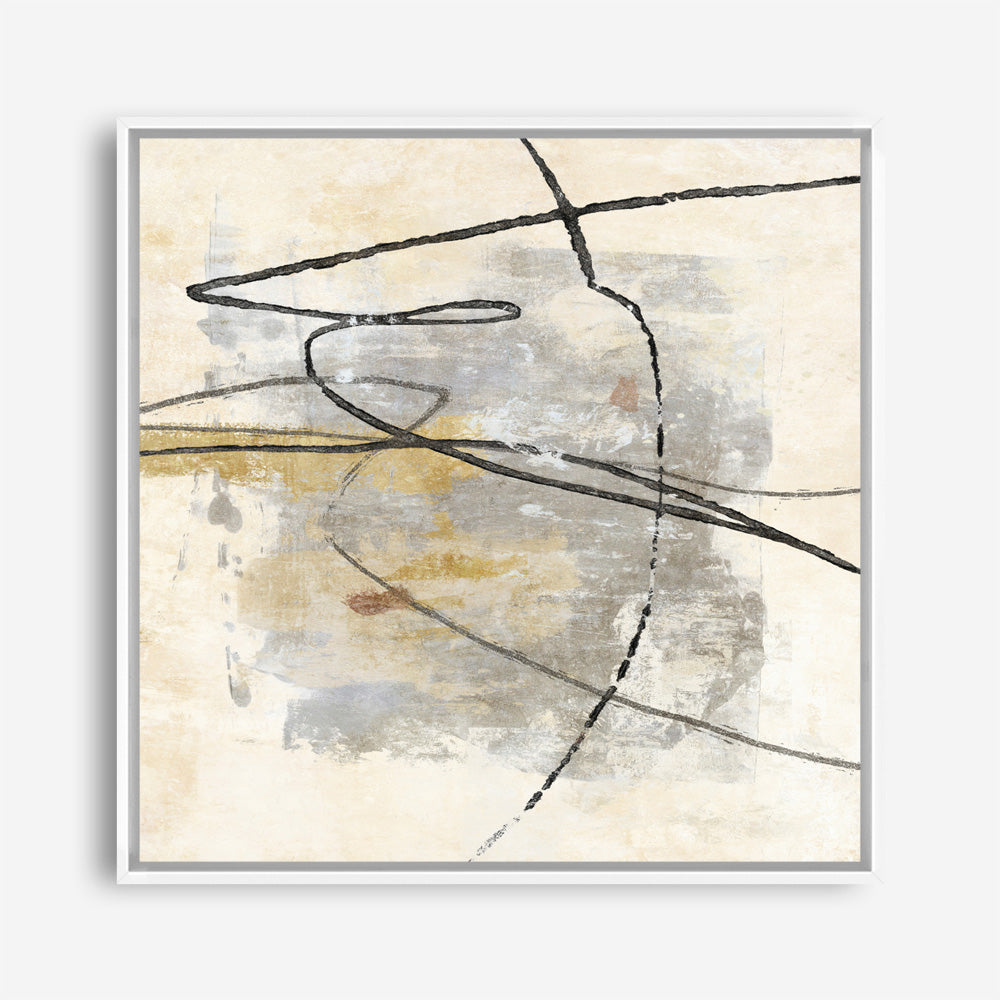 Tangle 2 (Square) Canvas Print