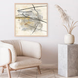 Tangle 2 (Square) Art Print