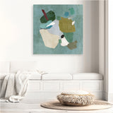 Abstract Amorphic (Square) Canvas Print