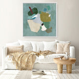 Abstract Amorphic (Square) Canvas Print