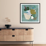 Abstract Amorphic (Square) Art Print