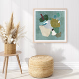 Abstract Amorphic (Square) Art Print