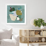 Abstract Amorphic (Square) Art Print