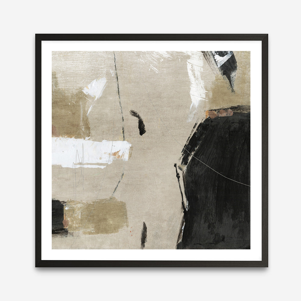 City Sidewalk 1 (Square) Art Print