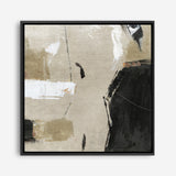 City Sidewalk 1 (Square) Canvas Print