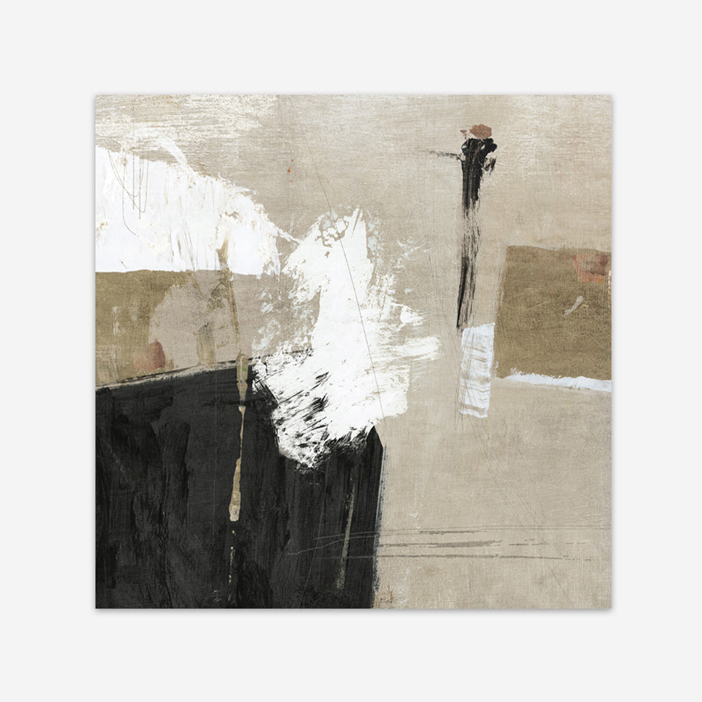 City Sidewalk 2 (Square) Art Print