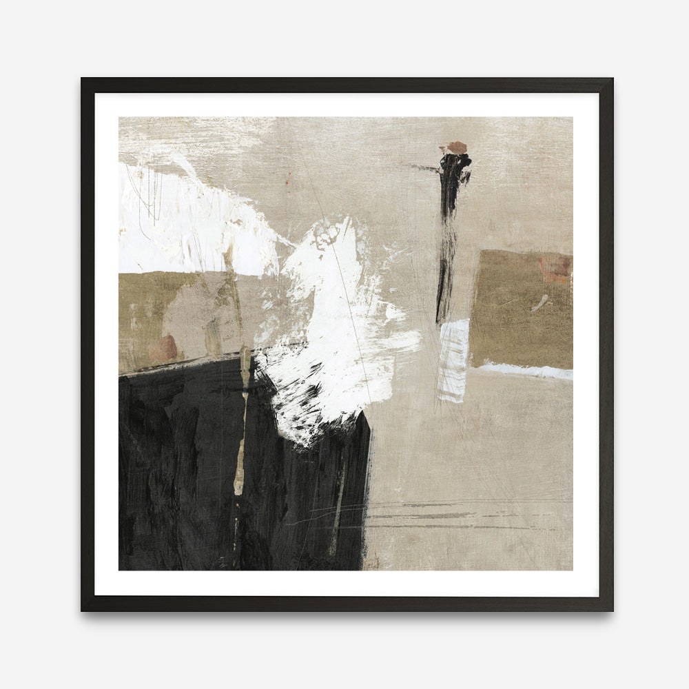 City Sidewalk 2 (Square) Art Print