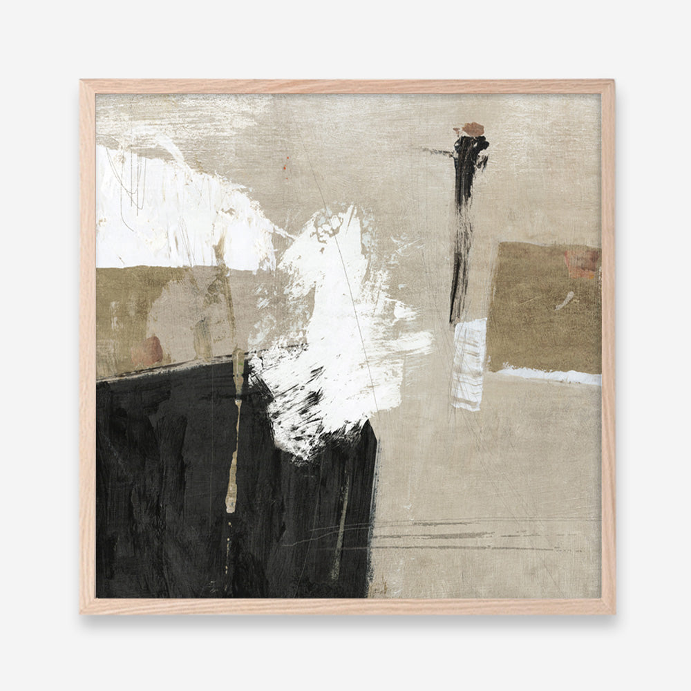 City Sidewalk 2 (Square) Art Print