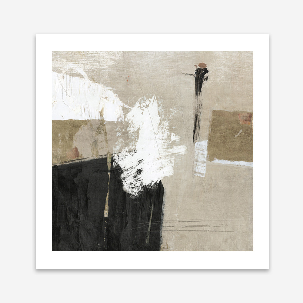 City Sidewalk 2 (Square) Art Print