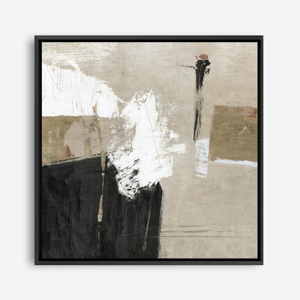City Sidewalk 2 (Square) Canvas Print