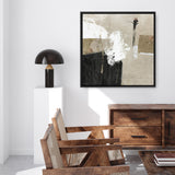 City Sidewalk 2 (Square) Canvas Print