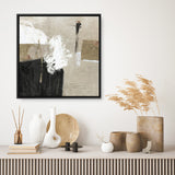 City Sidewalk 1 (Square) Canvas Print