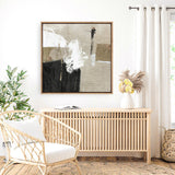 City Sidewalk 2 (Square) Canvas Print