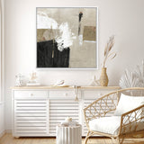 City Sidewalk 1 (Square) Canvas Print