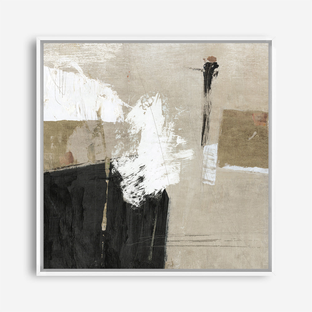 City Sidewalk 2 (Square) Canvas Print