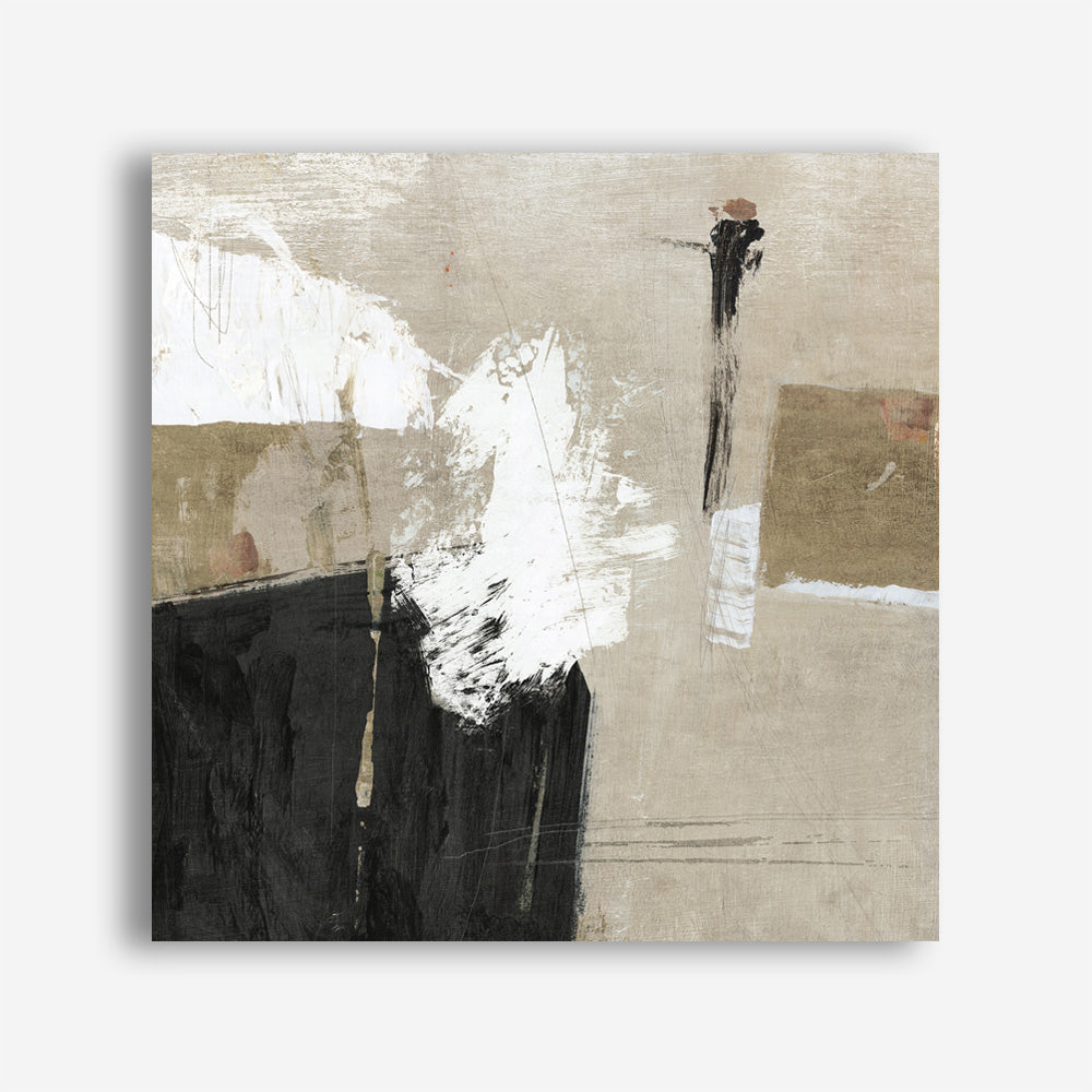 City Sidewalk 2 (Square) Canvas Print