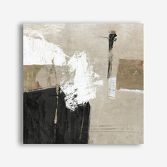 City Sidewalk 2 (Square) Canvas Wall Art Print