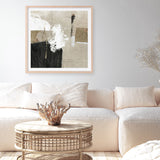 City Sidewalk 2 (Square) Art Print