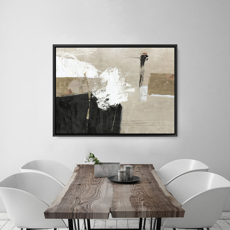 City Sidewalk 2 Canvas Print