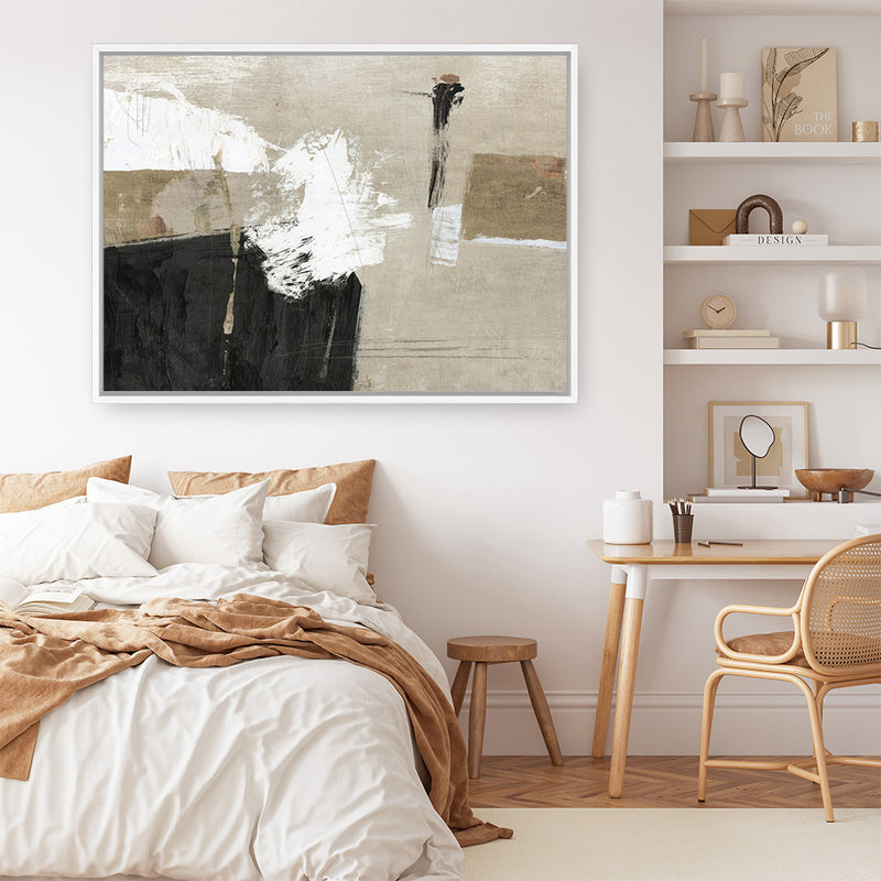 City Sidewalk 2 Canvas Print
