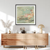 Forest Dance 2 (Square) Art Print