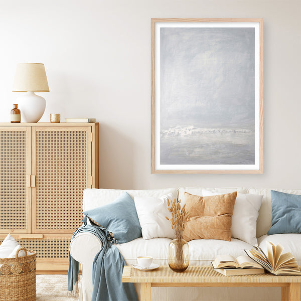 Low Tide Art Print