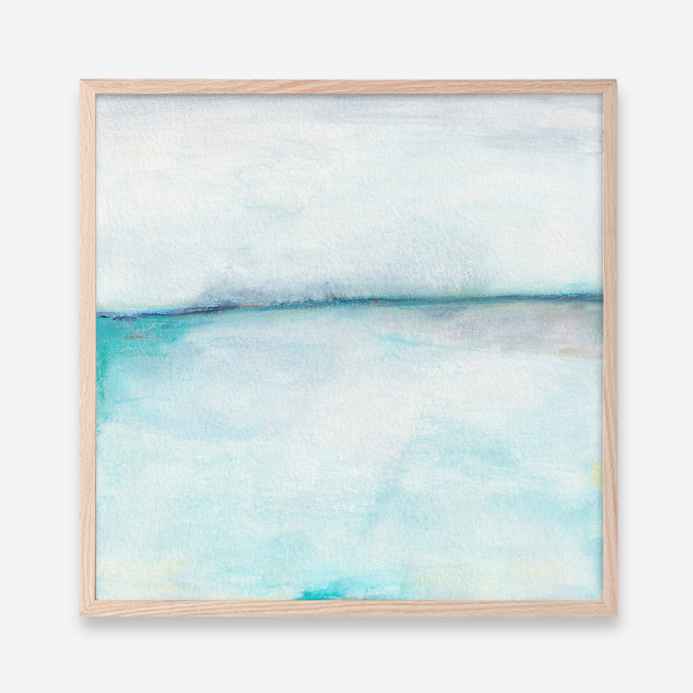 Tides of Indigo No. 1 (Square) Art Print