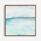 Tides of Indigo No. 1 (Square) Canvas Print