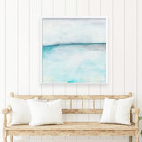 Tides of Indigo No. 1 (Square) Art Print